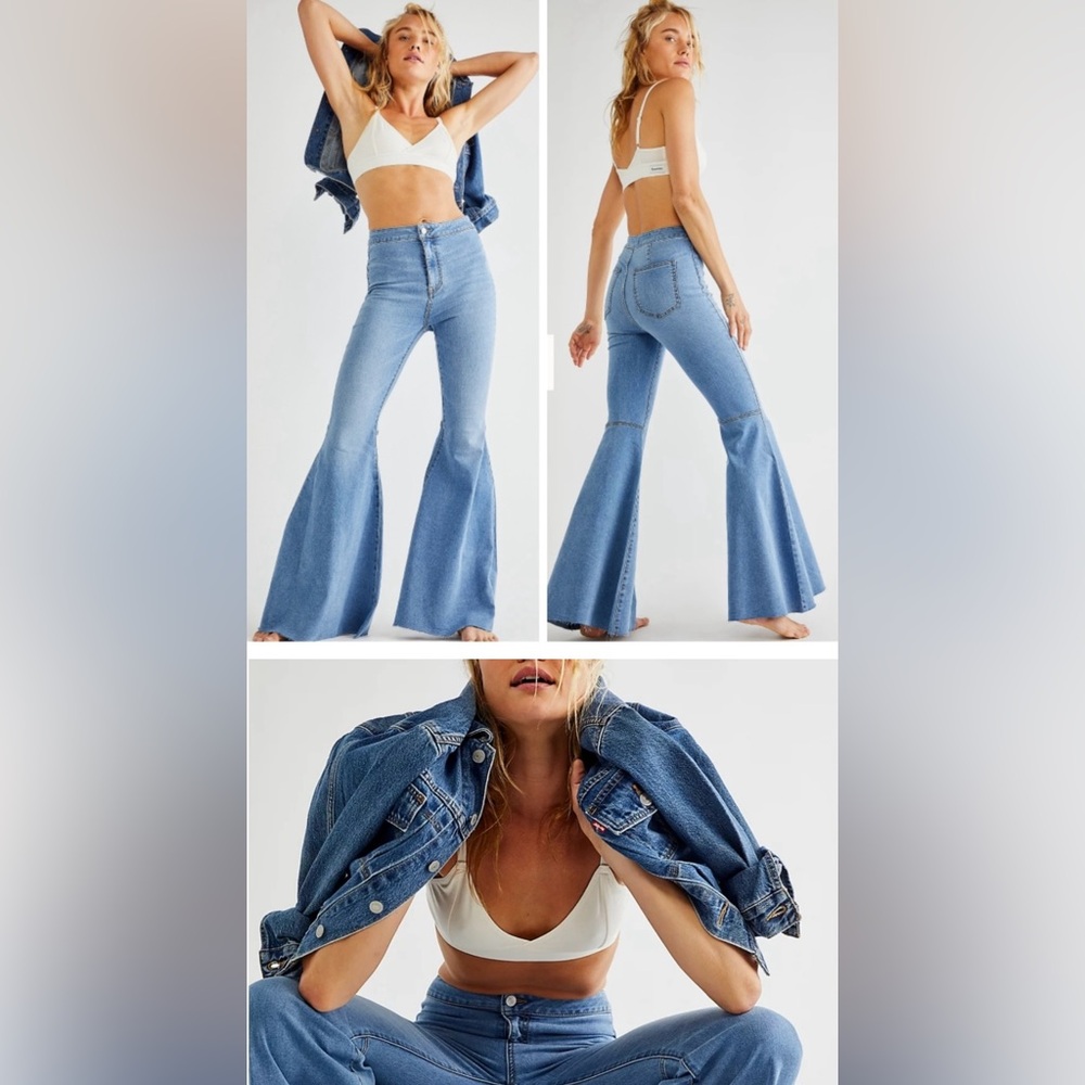 We The Free Flared Denim Jeans